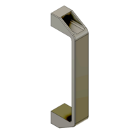 MODULAR SOLUTIONS PROFILE&lt;BR&gt;30 SERIES PULL HANDLE 180MM GRAY W/HARDWARE
